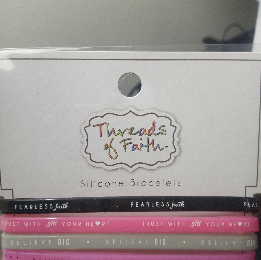 Inspirational Silicone Bracelets